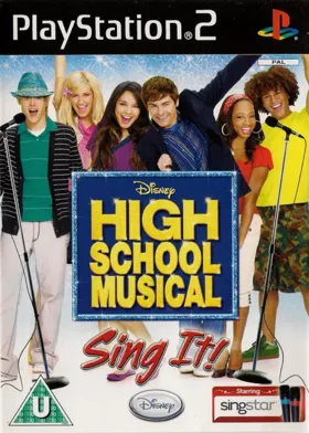 Disney High School Musical - Sing It! box cover front